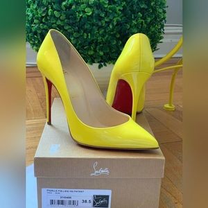 *Never Worn* Christian Louboutin Pigalle Follies 100 Pumps